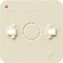 GIR8113 / Bodenplatte einfach Aufputz reinweiss / EAN...