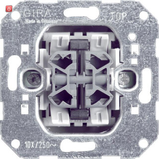 GIR14700 / Wipptaster 4-fach Unterputz Einsatz, 014700 / EAN 4010337147008