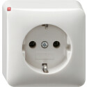 GIR44013 / Steckdose, weiß, Aufputz AP, 1 Fach,...