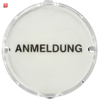 GIR80720 / Haube steckb. Klar Info-Feld Lichtsignal Zubehör / EAN 4010337807209
