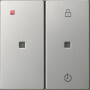 GIR5493600 / Gira eNet Funk Bedienaufs. Memory System 55 Edelstahl / EAN 4010337091622