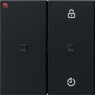 GIR5493005 / Gira eNet Funk Bedienaufs. Memory System 55 Schwarz m / EAN 4010337091639