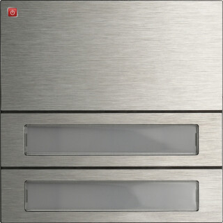 GIR5532914 / Ruftastenmodul 2f System 106 Edelstahl V4A / EAN 4010337091974