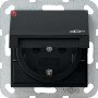 GIR414005 / SCHUKO KD + SH System 55 Schwarz m / EAN 4010337037590