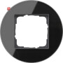 GIR211135 / Abdeckrahmen 1f Gira Studio G Schwarz / EAN 4010337045656