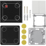 GIR823203 / Montageset EnOcean Funk Wandsender 2f System 55 Reinweiß / EAN 4010337031963