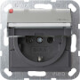 GIR410600 / SCHUKO KD + BSF System 55 Edelstahl / EAN 4010337021452