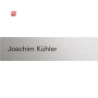 GIR5549914 / Ruftaste beschr. System 106 Edelstahl V4A / EAN 4010337092056