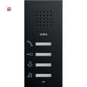 GIR1250005 / Wohnungsstation AP System 55 Schwarz m / EAN...