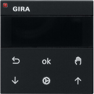 GIR5366005 / S3000 Jal.- + Schaltuhr Display System 55 Schwarz m / EAN 4010337037484