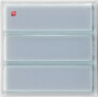 GIR851666 / Aufsatz Ruftaster 3f Wohnungsstation Gira TX_44 Klar / EAN 4010337032229