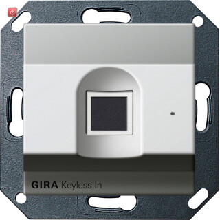 GIR2617600 / Gira Keyless In Fingerprint-Leseeinheit System 55 Edelstahl(lack.) / EAN 4010337035688