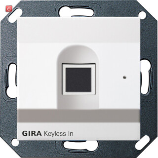 GIR261703 / Gira Keyless In Fingerprint-Leseeinheit System 55 Reinweiß / EAN 4010337035602