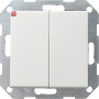 GIR286027 / Tastschalter Serien gerade System 55 Reinweiß m / EAN 4010337029373