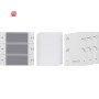 GIR850400 / Wippenset 3f Wohnungsstation System 55 Klar / EAN 4010337032021