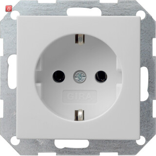 GIR466015 / SCHUKO o.Kr. System 55 Grau m / EAN 4010337081128
