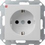 GIR466015 / SCHUKO o.Kr. System 55 Grau m / EAN 4010337081128