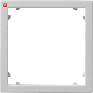 GIR283015 / Adapterrahmen quadr. 45 x 45 mm System 55 Grau m / EAN 4010337100645