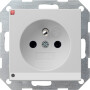 GIR1172015 / Steckd. Erdstift LED-Leuchte + SH System 55 Grau m / EAN 4010337082910