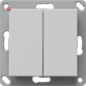 GIR2422015 / EnOcean Funk Wandsender 2f System 55 Grau m...