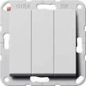 GIR2832015 / Wippschalter 3f Wechselsch. System 55 Grau m...
