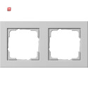 GIR21237 / Abdeckrahmen 2f Gira E2 Grau m / EAN...