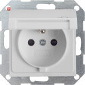 GIR488015 / Steckd. Erdstift KD + SH System 55 Grau m /...