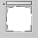 GIR109137 / Abdeckrahmen 1f BSF Gira E2 Grau m / EAN...