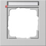 GIR109137 / Abdeckrahmen 1f BSF Gira E2 Grau m / EAN 4010337082590
