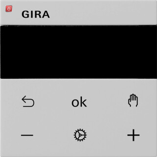 GIR5366015 / S3000 Jal.- + Schaltuhr Display System 55 Grau m / EAN 4010337087243