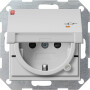 GIR2763015 / SCHUKO KD Kontroll + SH System 55 Grau m / EAN 4010337085324