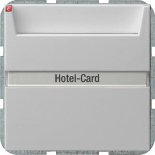 GIR140015 / Hotel-Card Wechsler (bel.) BSF System 55 Grau m / EAN 4010337077244