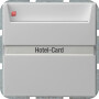 GIR140015 / Hotel-Card Wechsler (bel.) BSF System 55 Grau m / EAN 4010337077244