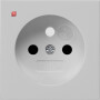 GIR945015 / Abd. Steckd. Erdstift + SH System 55 Grau m / EAN 4010337100652