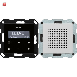 GIR2280015 / UP-Radio RDS Lautsprecher System 55 Grau m / EAN 4010337083924