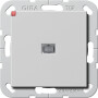 GIR2834015 / Wippschalter BS 20 AX Aus 2-p Kontroll System 55 Grau m / EAN 4010337087137