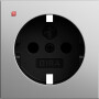 GIR921600 / Abd. SCHUKO SH System 55 Edelstahl / EAN 4010337076629