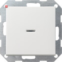 GIR12227 / Tast-Kontroll Aus 2-p System 55 Reinweiß...