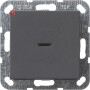 GIR12228 / Tast-Kontroll Aus 2-p System 55 Anthrazit / EAN 4010337122289