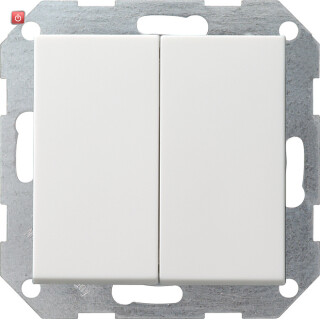 GIR12527 / Tastschalter Serien System 55 Reinweiß m / EAN 4010337125273
