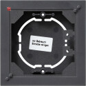 GIR21928 / AP-Gehäuse 1f flach System 55 Anthrazit /...