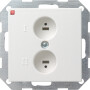 GIR40227 / Stereolautsprecher-Steckd. System 55 Reinweiß m / EAN 4010337402275
