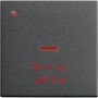 GIR67828 / Wippe Kontrollf. + Heizung Ein/Aus System 55 Anthrazit / EAN 4010337678281