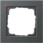 GIR21123 / Abdeckrahmen 1-fach E2 anthrazit, 021123 / EAN 4010337211235
