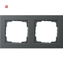 GIR21223 / Abdeckrahmen 2-fach E2 anthrazit, 021223 / EAN...