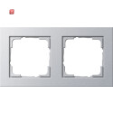 GIR21225 / Abdeckrahmen 2-fach E2 aluminium, 021225 / EAN...