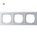 GIR21325 / Abdeckrahmen 3-fach E2 aluminium, 021325 / EAN...
