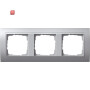 GIR21336 / Abdeckrahmen 3f Zwischenr. F Alu Gira Event F Alu / EAN 4010337213369