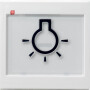 GIR21627 / Wippe BSF + Symb. Licht groß tastbar System 55 Reinweiß m / EAN 4010337216278