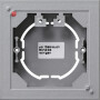 GIR21926 / AP-Gehäuse 1f flach System 55 F Alu / EAN 4010337219262